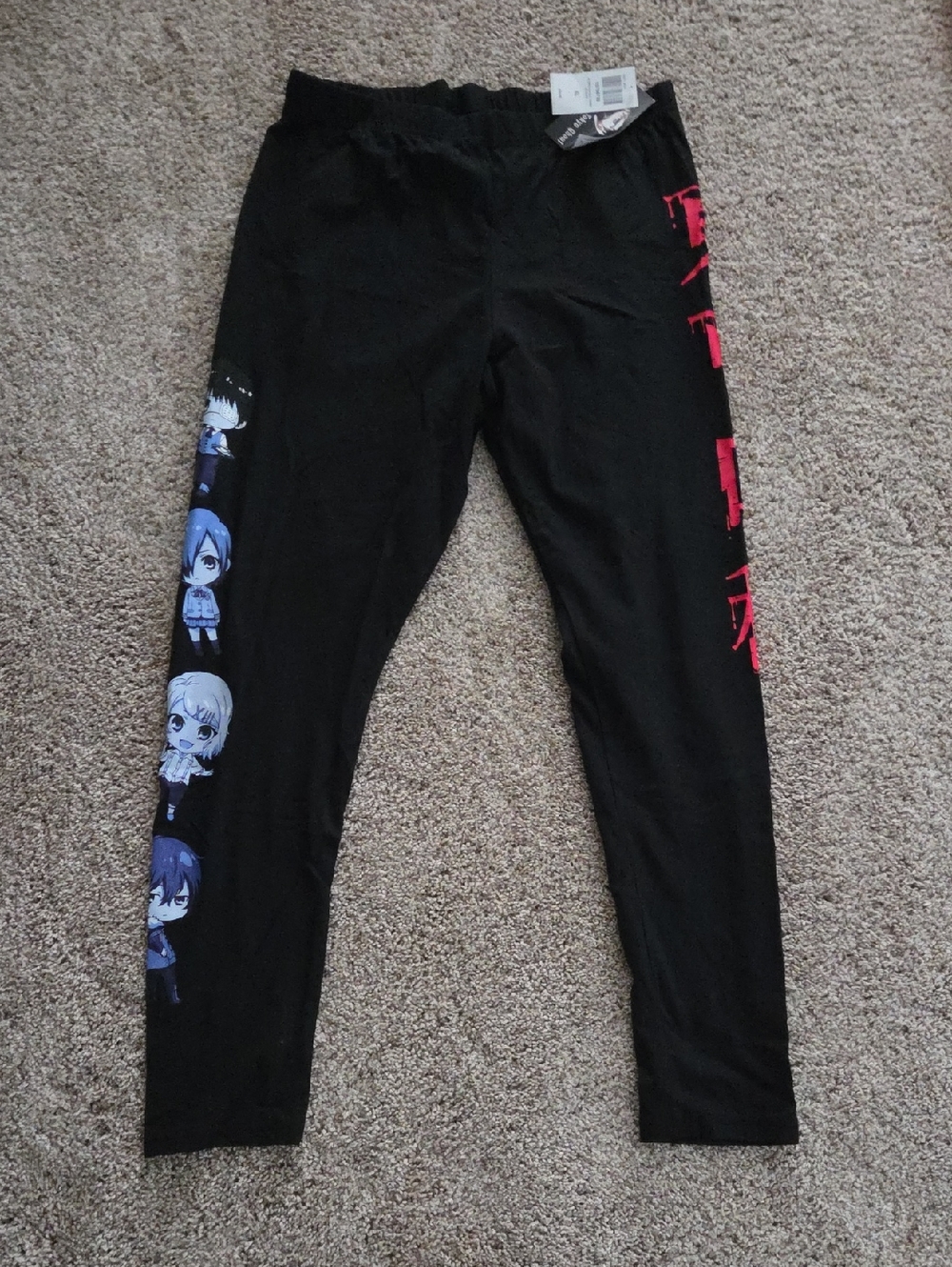 NWT Tokyo Ghoul Leggings, Juniors XL